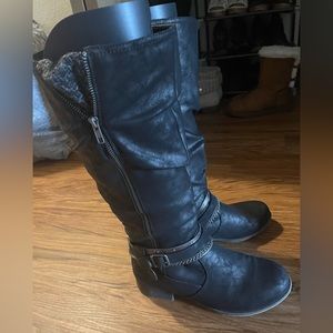 WOMEN'S XOXO MAYNE- B KNEE HIGH BOOTS